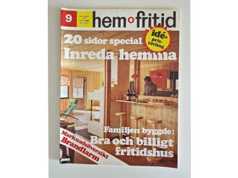 Hem o fritid tidning nr 9 1974