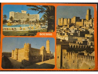 Vintage Vykort Tunisien - SOUSSE (Hôtel El Hana / Ribat / Medinan)