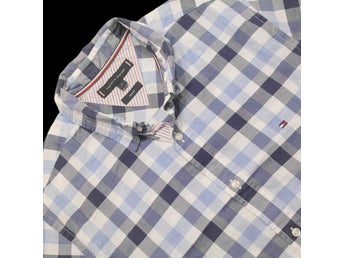 TOMMY HILFIGER Blå Skjorta strl M