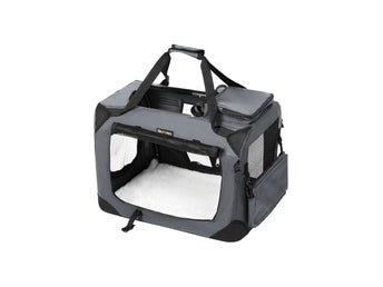 Hundhållare, Vikt Tyg Pet Carrier, 70 X 52 X 52 Cm, Grå PDC70GY