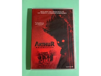 ARTHUR Malediction (2022) NY inplastad DVD svensk text, SKRÄCK SPIN-OFF Besson