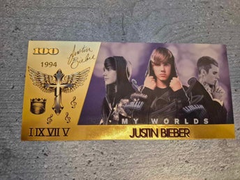 Justin Bieber King Sedel Limited Edition