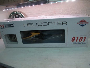 Radiostyrd Helikopter 9101 med Gyroskop