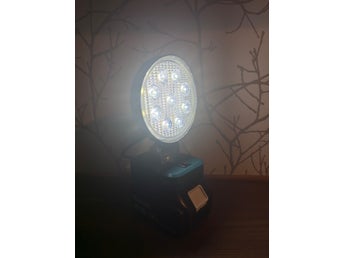 LED Lampa för Makita 18V batteri