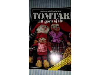 bok HANDARBETE häfte TOMTAR att göra själv JUL
