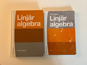 Linjär algebra av Gunnar Sparr, 1992