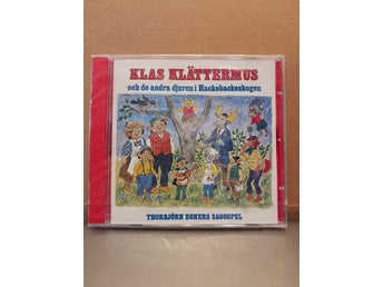 Klass Klättermus och de andra djuren i Hackebackeskogen CD Ny inplastad.