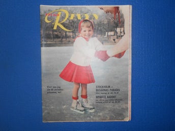 Veckorevyn 6 1959 Birgitte Bardot Sture Ström Robert Mitchum Erik Norlander