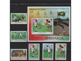 Jamaika 1999 Sport idrott 6v + 1v i block
