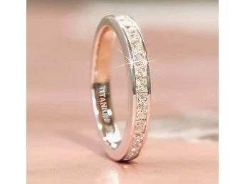 Helt Ny ring i Titan rostfritt stål graverad Titanium str. 15mm