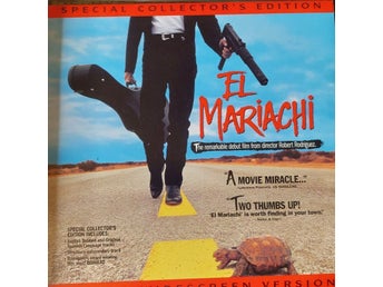 El Mariachi 1993 90 Min WS 1-LD Laserdisc Beg Pris 229 Frakt 89