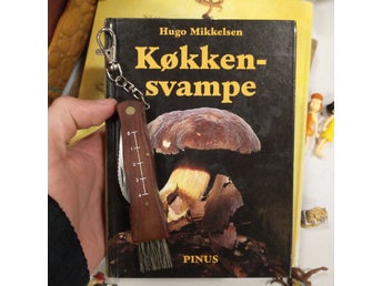 Bok om ätliga svampar + svampkniv