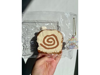 Squishy Bread Roll Charm