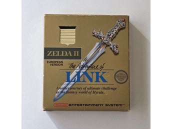 ZELDA II The Adventure of Link NES PAL Komplett