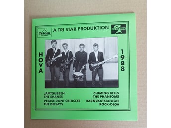 Hova 1988 EP - Jämtgubben, The Shanes, The Deejays, The Phantoms, Rock-Olga
