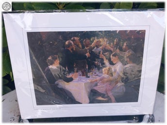 Hipp Hipp Hurrah konstplansch av Peder Severin Kroyer DIY Rama in