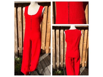 Retro vintage jumpsuit byxdress