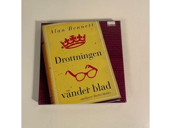 Ljudbok på CD - Alan Bennett - Drottningen vänder blad