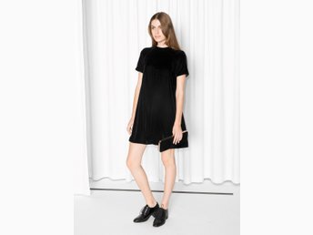 stories velvet dress
