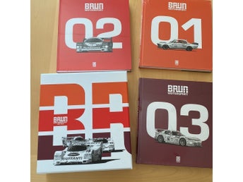 Brun Motorsport Böcker - Komplett Samling