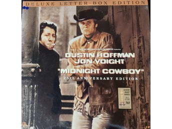 Midnight Cowboy 1969 113 Min 2-LD 25th Laserdisc Ny Inplastad Pris 225 Frakt 89