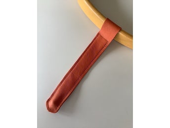 NY BYGELREM (terrakotta) ÄKTA LÄDER REM till STOKKE Tripp Trapp Barnstol/Matstol