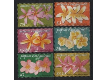 Papua nya Guinea 2005 Blommor växter 6v