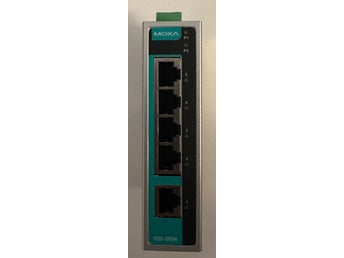 Moxa EDS-205A - Ethernet Switch, RJ45 Ports 5, 100Mbps