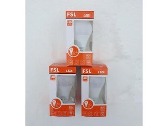 Lampor LED-lampor LEDlampa Normallampa 13W 6500k 25000h E27 Paket 3st