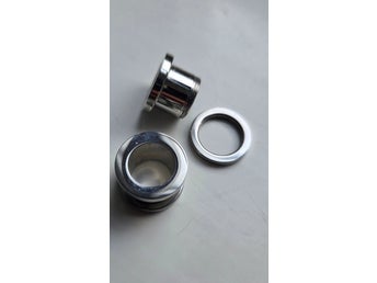 Tunnlar 11 mm för töjda öronhål piercing goth