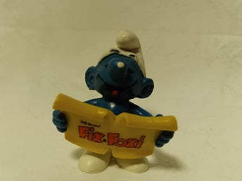 Schleich Smurf Fix & Foxi, Ovanlig smurf figur