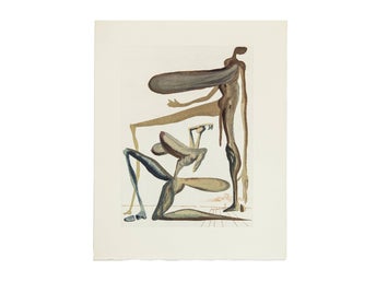 Purgatory nr 22 - Prodigality - Salvador Dali - Trägravyr