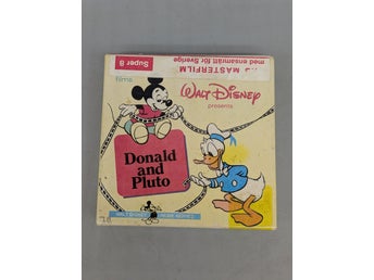 Vintage Disney Donald and Pluto 8mm film