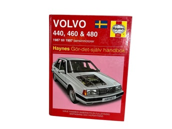 Haynes Gör-det-själv Handbok Volvo 440 460 480 1987 till 1997 Reparation Service