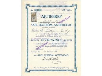 Axel Idström, AB, Alpus Gummi AB
