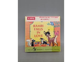 Vintage - Disney Bambi falls in love - 8mm Film