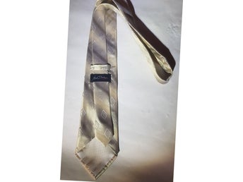 Vintage Atlas Design 100% Siden Slips, Made in Italy. Hög kvalitet!