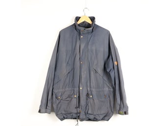 Vintage Fjällräven Jacka Blå Herr stl.XL