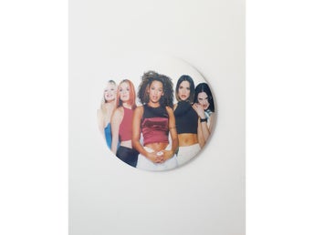 Spice Girls Stor Pin
