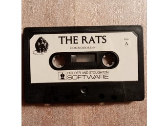 The Rats (Hodder and Stoughton Software) Lös Tape - Kassett - Commodore 64 / C64