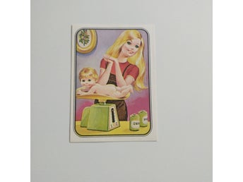 Barbie Samlarbild - klistermärke 1983 - Figurine Panini - Nummer 122