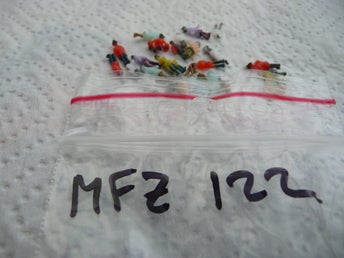 Modelljärnväg skala Z Figurer 25 st