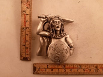 Bältesspänne viking kvinna 4388