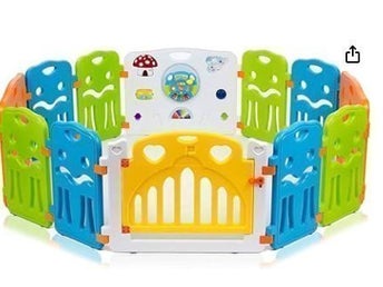 Baby Vivo playpen, baby barrier, crawling safety gate for children