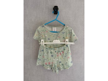 Set Lindex Strl 110/116 blommor