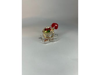 Swarovski Christmas Santa's Gift Bag Wagon