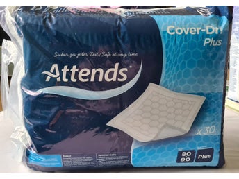 ATTENDS - Cover-Dri Plus - innehåller 30st - 80x90cm