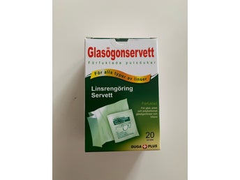 Glasögonservetter
