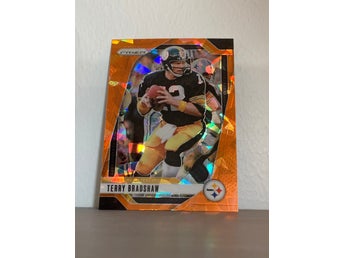 2024 Panini Prizm #246 Terry Bradshaw Orange Ice Steelers Card