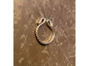 silver ring BIRD by Sonja Vuletic